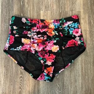 Floral swim bottoms